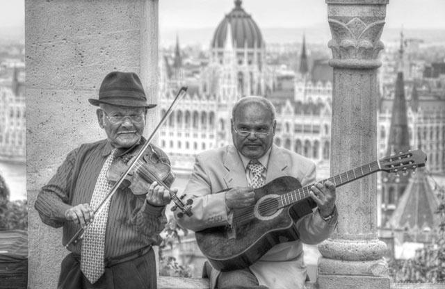 ulični  glasbeniki; fotografija #37